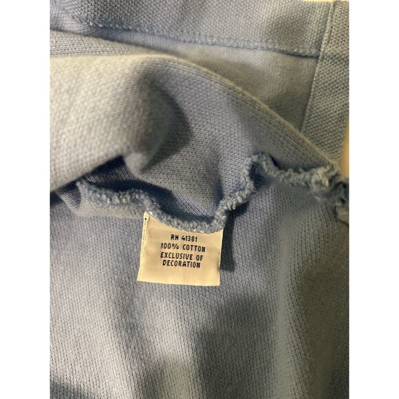 Polo Ralph Lauren~MENS Classic Short Sleeve Shirt Collared~Preppy~XXL~Logo blue - Picture 11 of 13